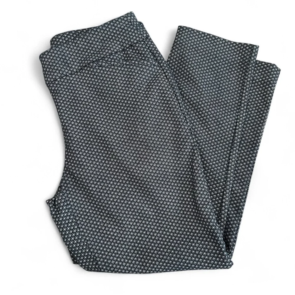 Sonoma | Black Print Ankle Pants EUC - Picture 3 of 9